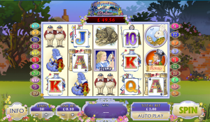 Adventures in Wonderland Online Slot